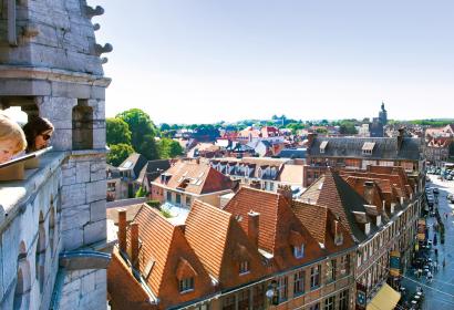 Tournai - Panorama - ville - toitures